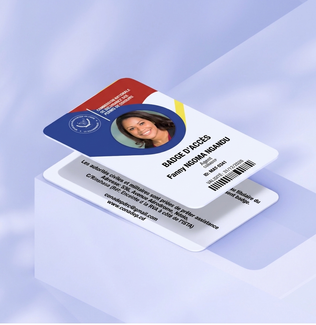 Badges & Cartes d'accès biométriques